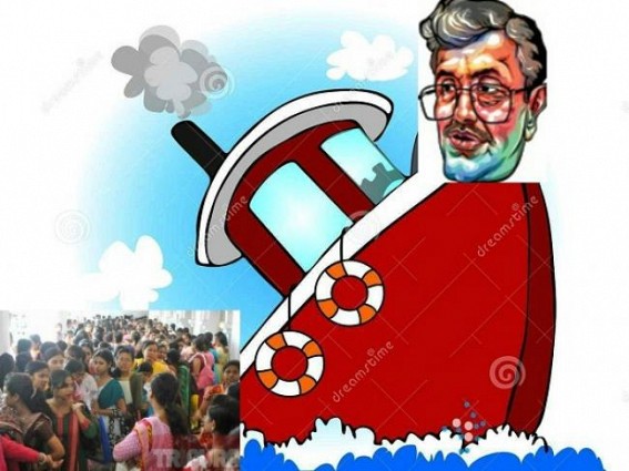 CPI-Mâ€™s sinking ship after massive jolt with 10323 teachers scam : Communists political future bleak with increasing unemployment rate, central fund lootings continue